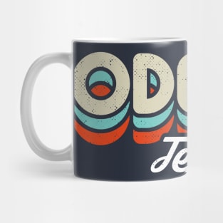 Retro Odessa Texas Mug